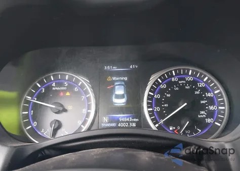 2017 Infiniti Q50 3.0T Premium из США, поврежденный, VIN JN1EV7AR4HM833207